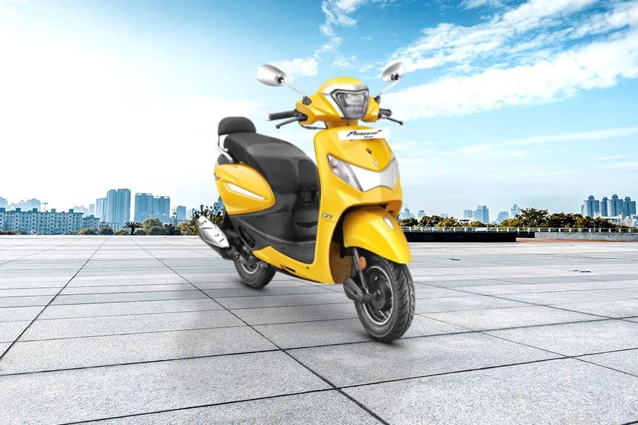 Hero Pleasure Plus 110 XTEC Jubilant Yellow