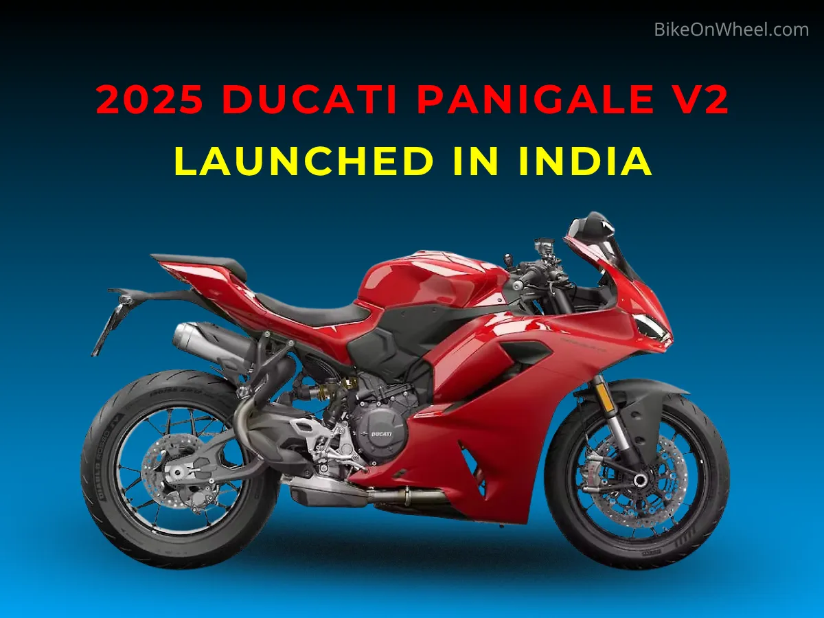 2025 Ducati Panigale V2 Launched in India at Rs 19.12 Lakh