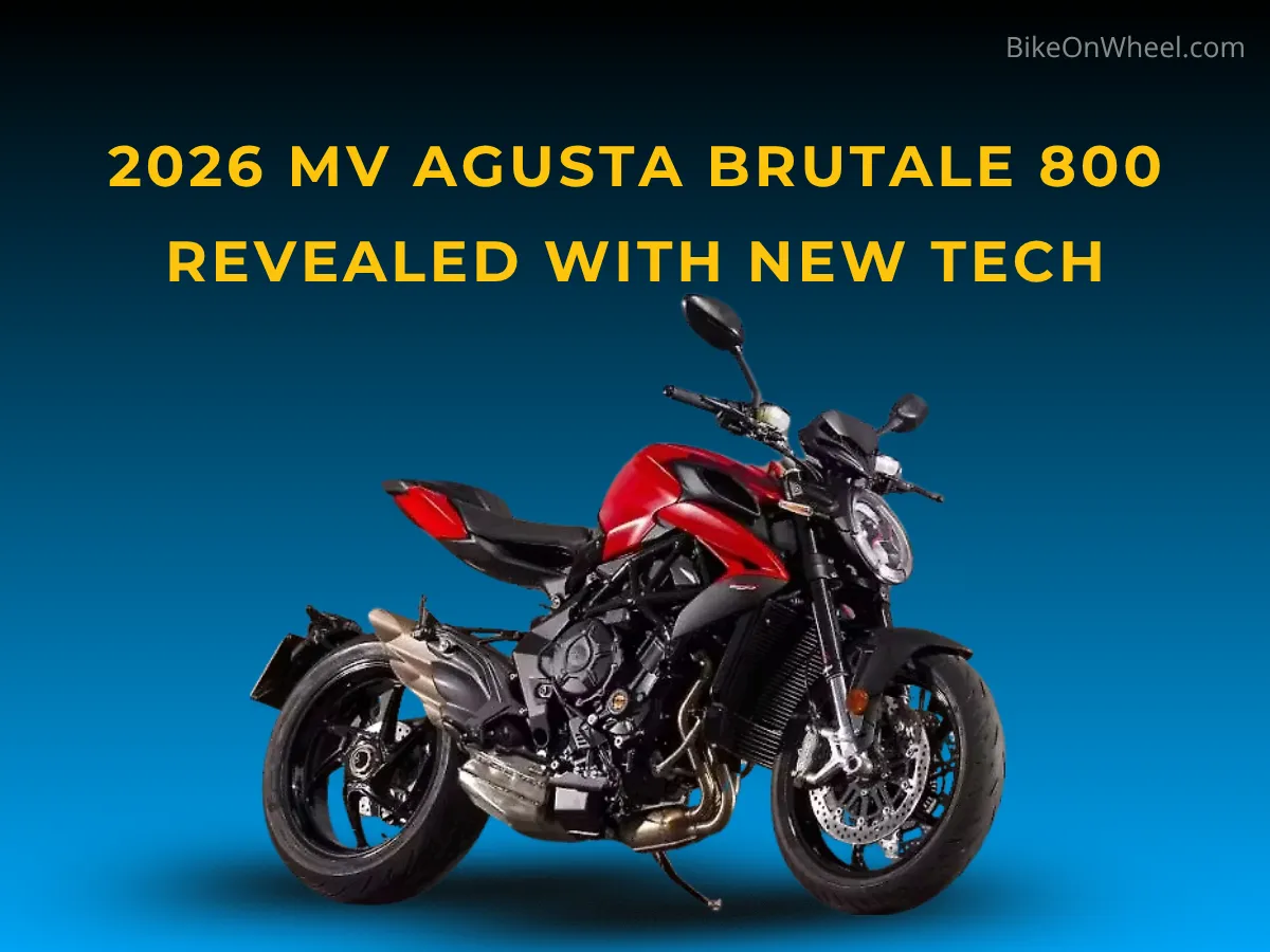 2026 MV Agusta Brutale 800 Revealed With New Tech