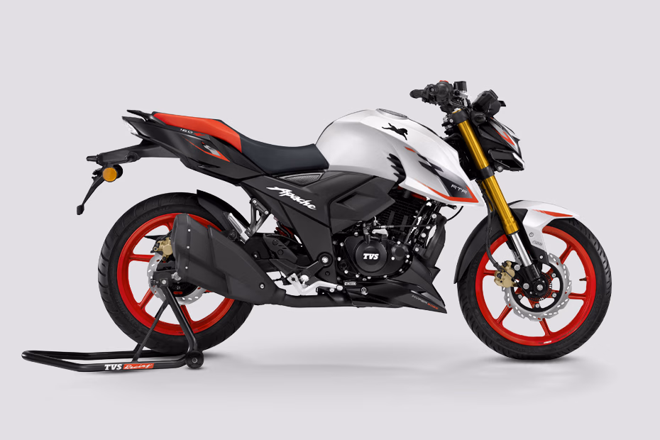 TVS Apache RTR 160 4V White
