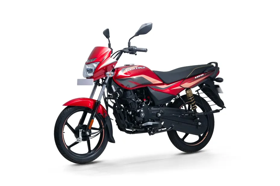 Bajaj Platina 100 Red