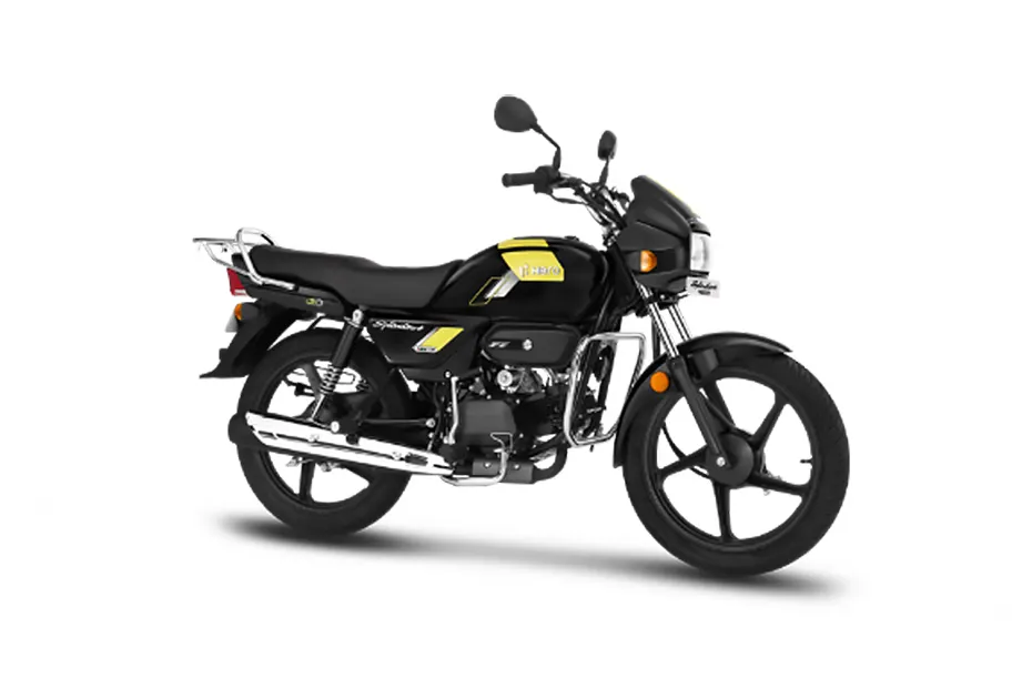 Hero Splendor Plus XTEC Black-Yellow