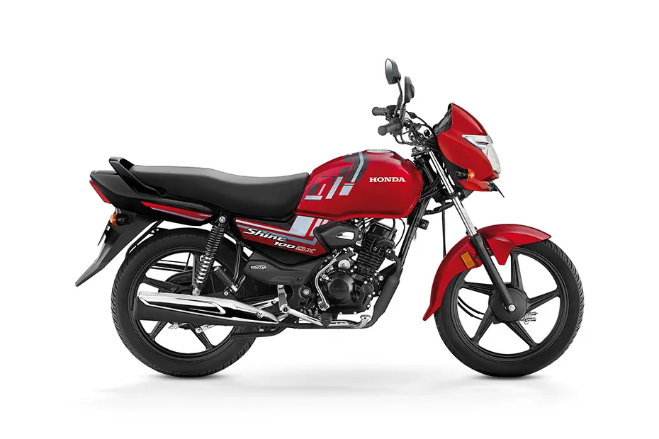 Honda Shine 100 DX Red