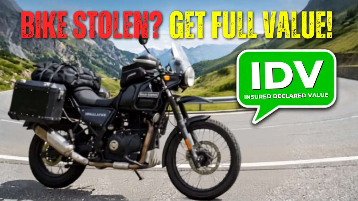 What Is IDV in Bike Insurance? Meaning, Calculation and How to Pick the Right Value