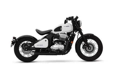 JAWA 42 Bobber White