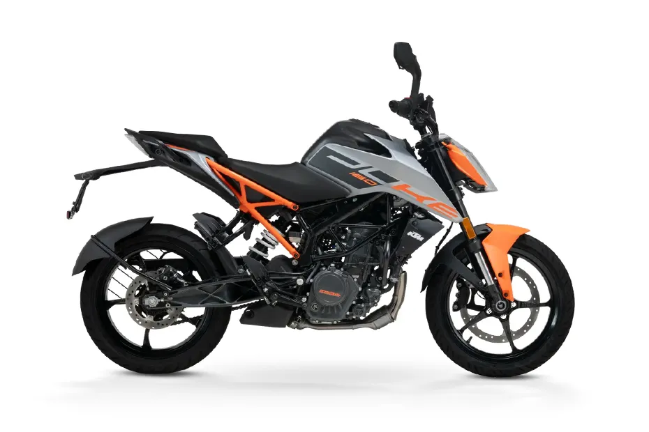 KTM 160 Duke Silver
