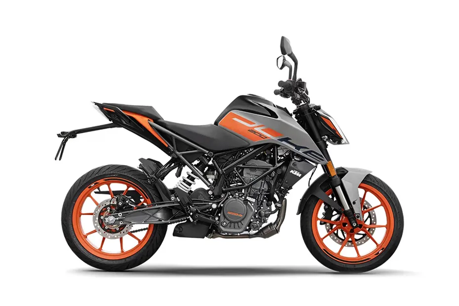 KTM 200 Duke Silver