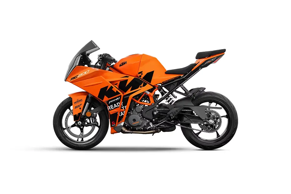 KTM RC 200 Orange
