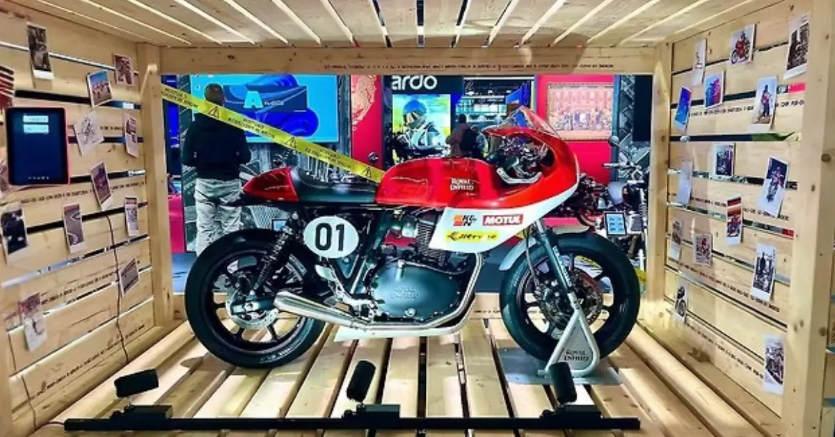 Royal Enfield Continental GT 750 Unveiled at Motoverse 2025