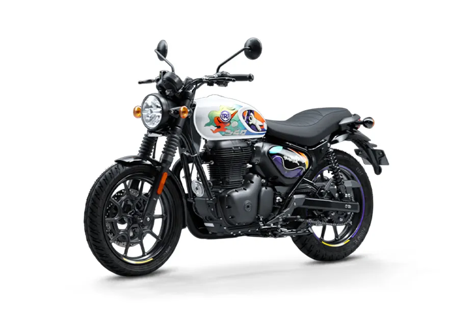 Royal Enfield Hunter 350 White