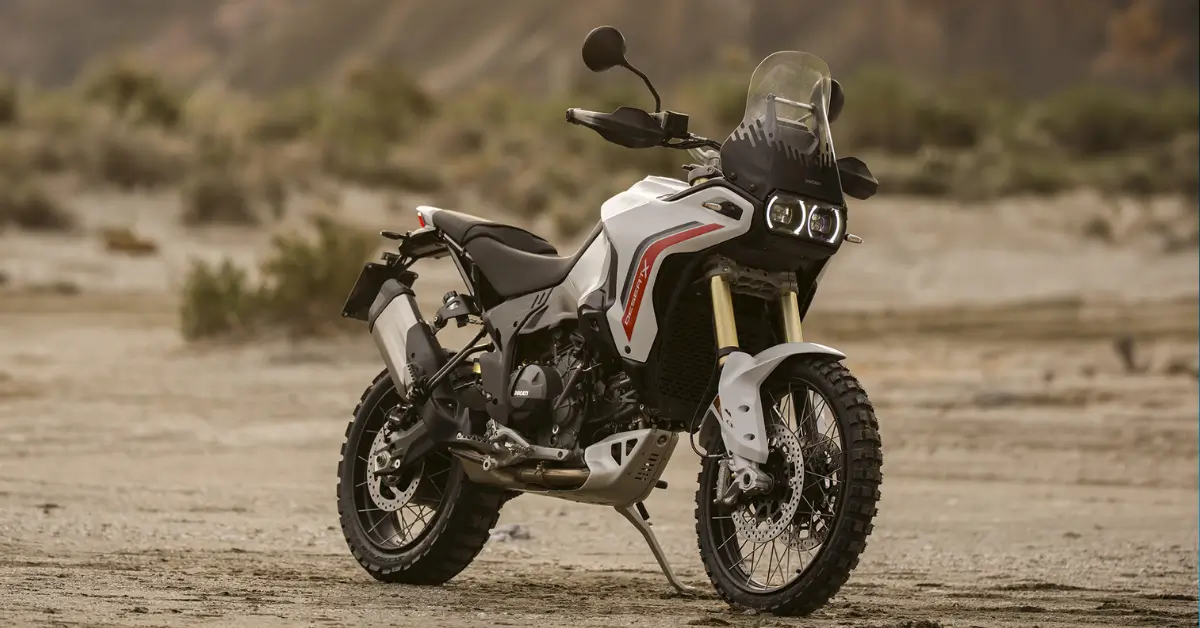 Second-Generation Ducati DesertX Unveiled With New V2 Engine