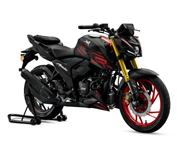 TVS Apache RTR 160 4V Black