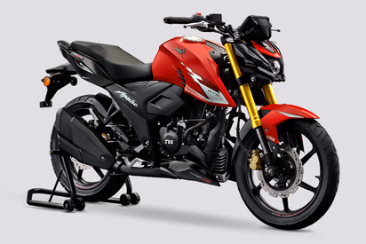 TVS Apache RTR 160 4V Red