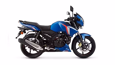 TVS Apache RTR 160 Blue
