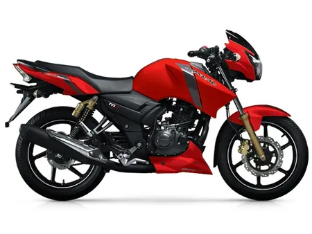TVS Apache RTR 160 Red