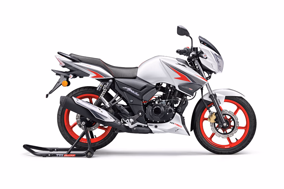 TVS Apache RTR 160 White