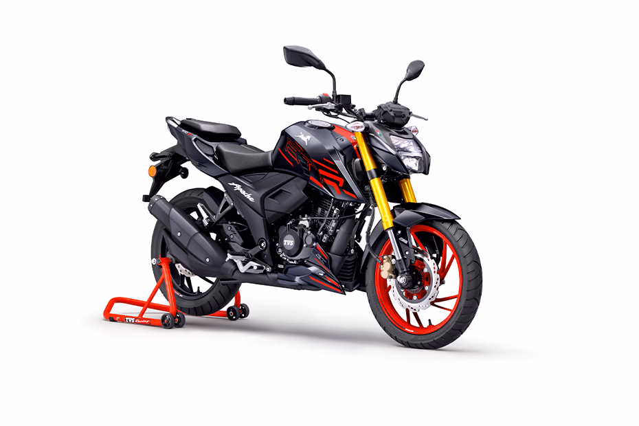 TVS Apache RTR 200 4V Black