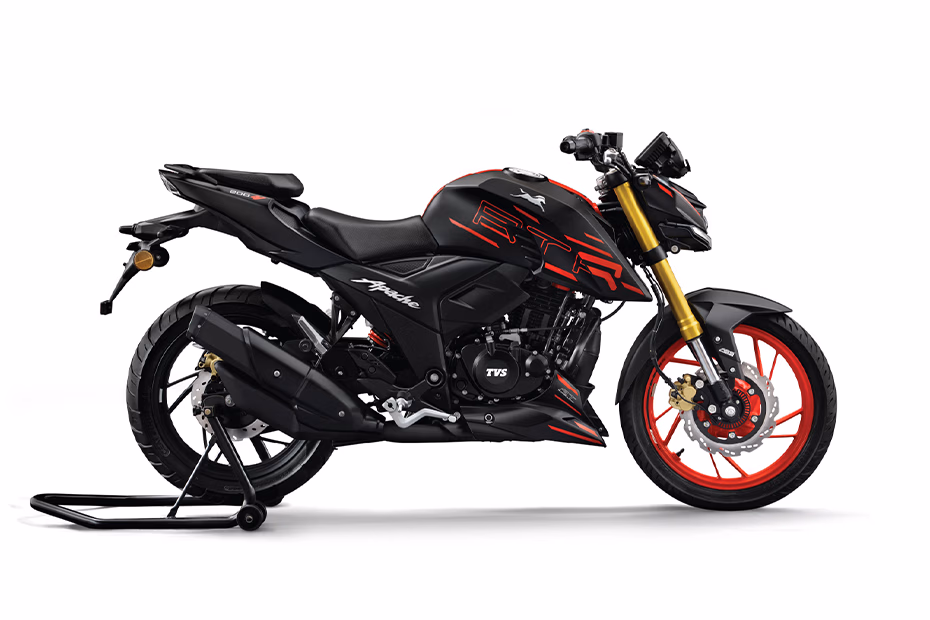 TVS Apache RTR 200 4V Matte black