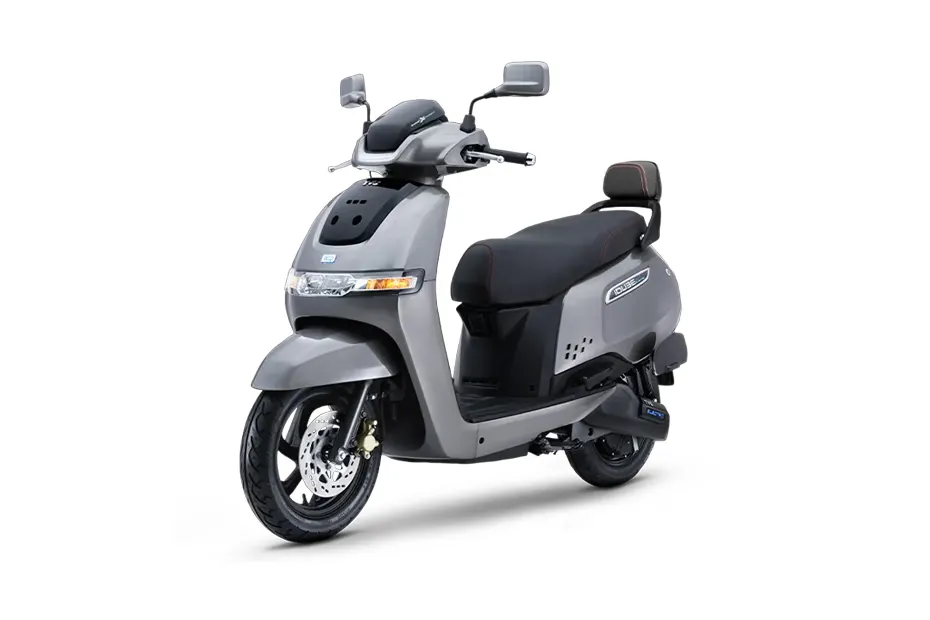 TVS iQube Grey