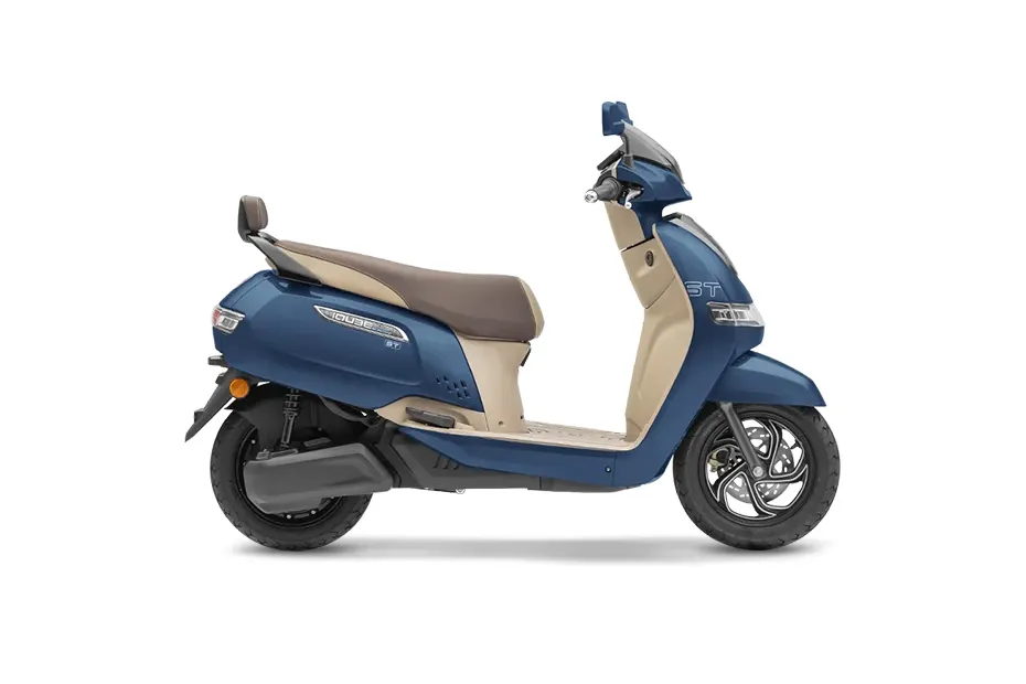 TVS iQube ST Blue