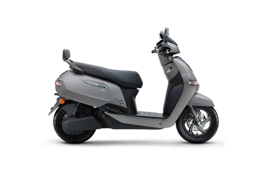 TVS iQube ST Grey