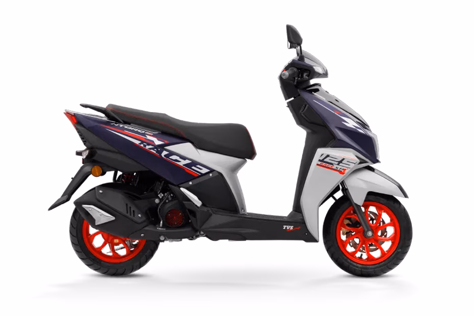 TVS Ntorq 125 Grey Blue