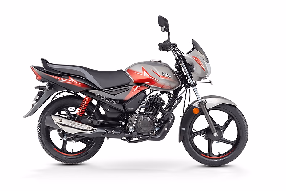 TVS Star City Plus Grey