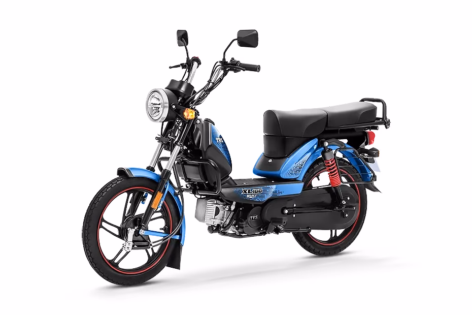 TVS XL100 Blue