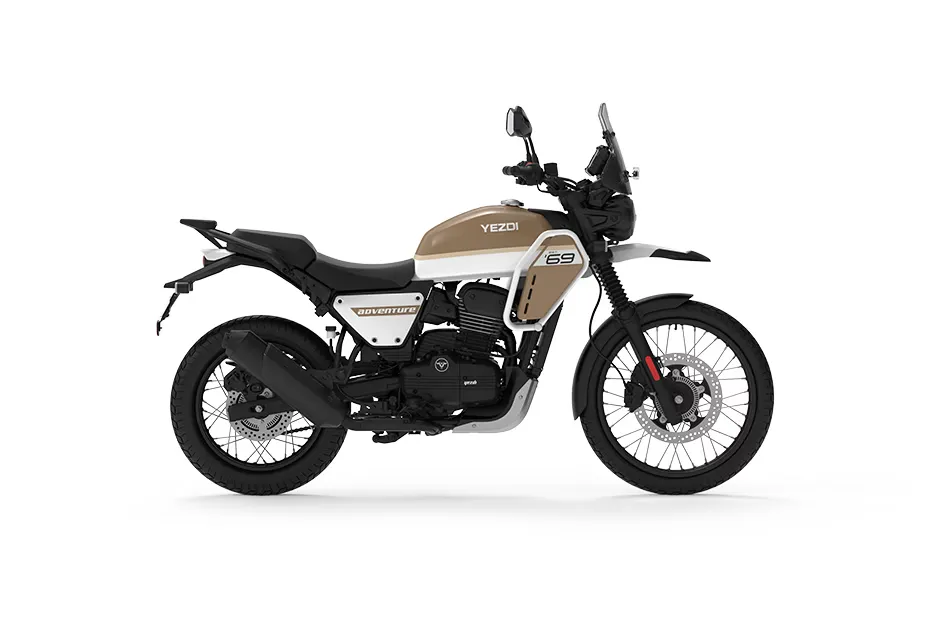 Yezdi Adventure Brown