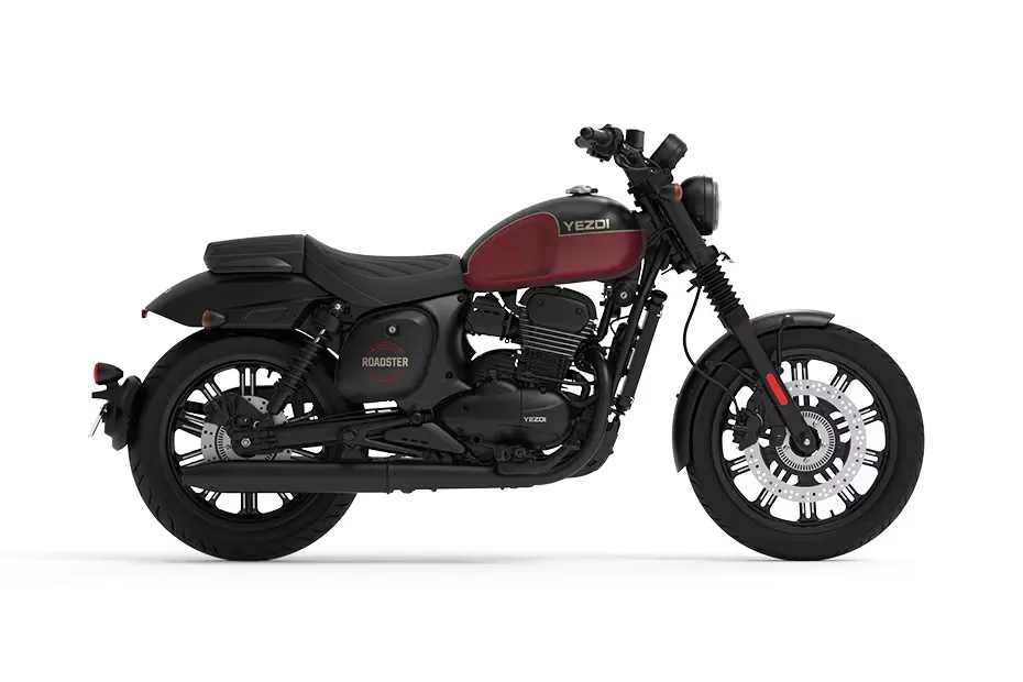 Yezdi Roadster Maroon